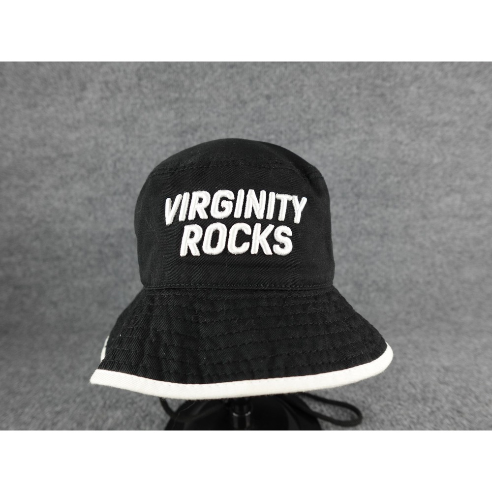 Danny Duncan Virginity Rocks Black Bucket Hat White Trim‎ One Size